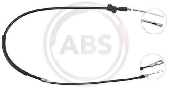 Linka hamulca A.B.S. K10076 4A0609721B