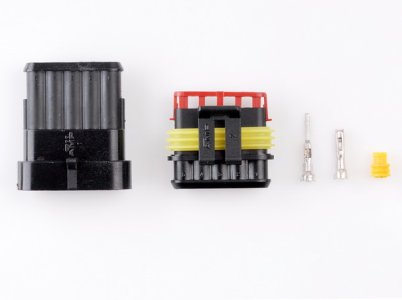 ZŁĄCZE 5-STYKOWE EURO (1 KOMPLET) Z USZCZELKAMI