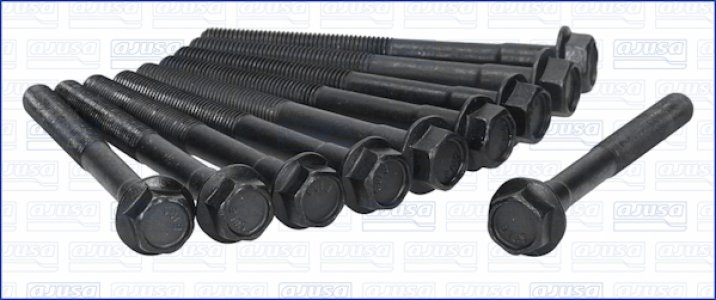 Śruba głowicy komplet AJUSA 81008300 9010509002