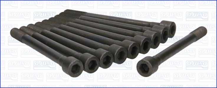 Śruba głowicy komplet AJUSA 81034000 