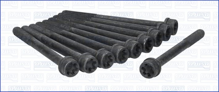 Śruba głowicy komplet AJUSA 81039200 20495