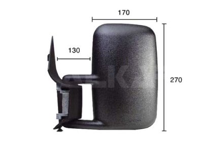 Lusterko ALKAR 9201910 2D1857501A01C