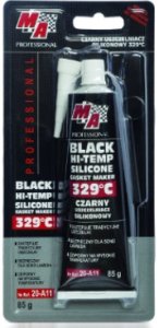USZCZELNIACZ SILIKONOWY CZARNY 329° MA PROFESIONAL