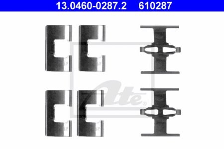 Zestaw montażowy klocków hamulcowych ATE 13.0460-0287 43227SG0013