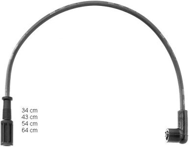 Przewody wysokiego napięcia BERU ZEF 787 7776810