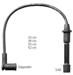 Przewody wysokiego napięcia BERU ZEF 1596 1111216