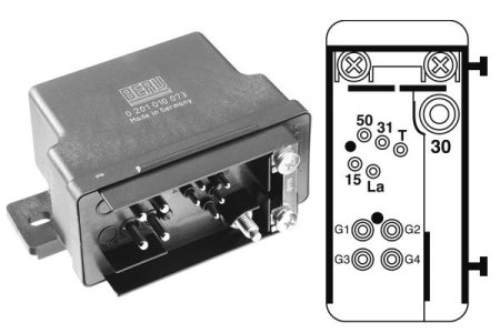 PRZEKAŹNIK ŚWIEC ŻAROWYCH GR 073