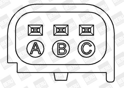 Cewka zapłonowa BERU ZS 387 1350562