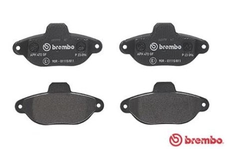 Klocki hamulcowe BREMBO P23096 21436170