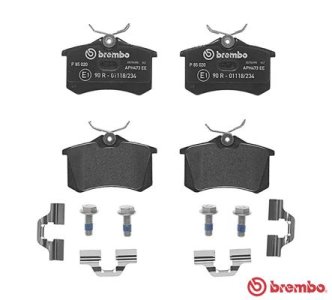 Klocki hamulcowe BREMBO P85020 20961.17.2