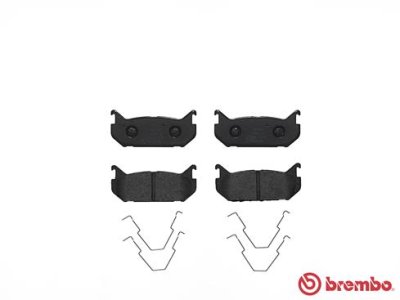 Klocki hamulcowe BREMBO P24036 21766140