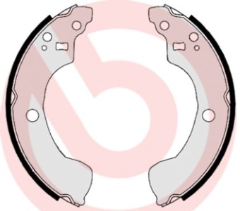 Szczęki hamulcowe BREMBO S56534 440608M126