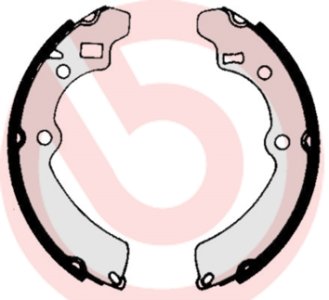 Szczęki hamulcowe BREMBO S79512 5320070800