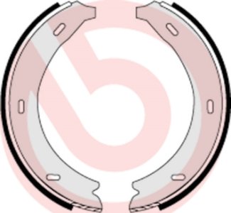 Szczęki hamulcowe BREMBO S50509 6384200020