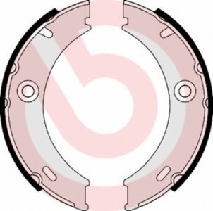 Szczęki hamulcowe BREMBO S50513 24205920