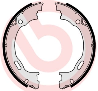 Szczęki hamulcowe BREMBO S50516 1634200220