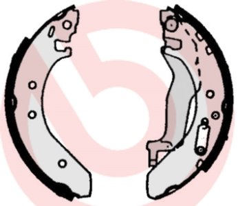 Szczęki hamulcowe BREMBO S52503 GBS90836AF