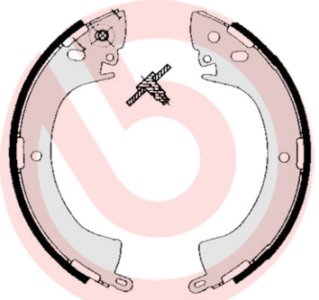 Szczęki hamulcowe BREMBO S54506 MB587659