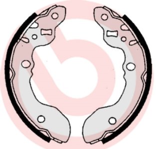 Szczęki hamulcowe BREMBO S79516 5320060860