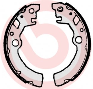 Szczęki hamulcowe BREMBO S79519 5320070822