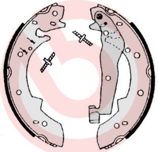 Szczęki hamulcowe BREMBO S06504 34211154385