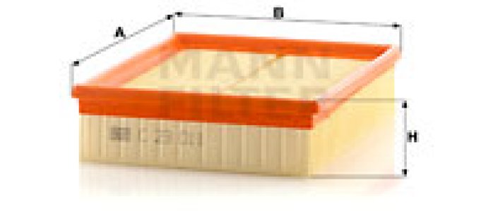 Filtr powietrza MANN-FILTER C23011 
