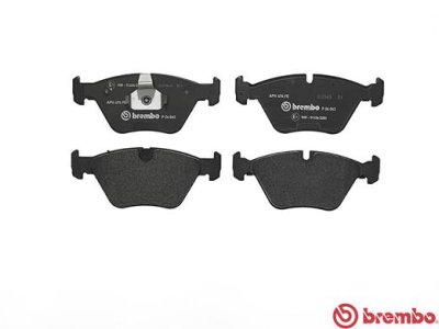 Klocki hamulcowe BREMBO P06043 21676200