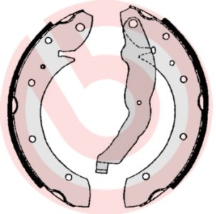 Szczęki hamulcowe BREMBO S06506 34211160504