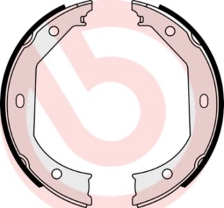 Szczęki hamulcowe BREMBO S06509 34416761292