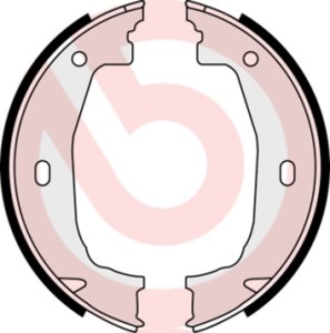 Szczęki hamulcowe BREMBO S06510 34416755273