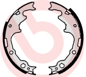 Szczęki hamulcowe BREMBO S10502 4423606