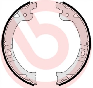 Szczęki hamulcowe BREMBO S11505 4882576