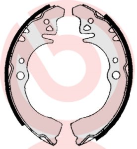 Szczęki hamulcowe BREMBO S16507 449587706