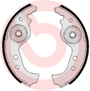 Szczęki hamulcowe BREMBO S23501 5880891