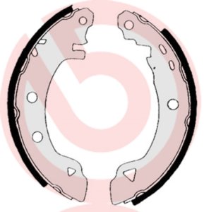 Szczęki hamulcowe BREMBO S23507 7701202543