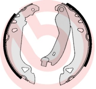 Szczęki hamulcowe BREMBO S23510 5888433