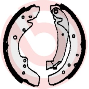 Szczęki hamulcowe BREMBO S23515 9945885