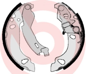 Szczęki hamulcowe BREMBO S23522 77362491