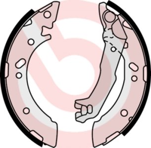 Szczęki hamulcowe BREMBO S30510 5830502A00