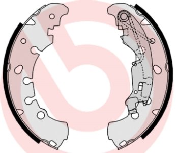 Szczęki hamulcowe BREMBO S23530 1605458