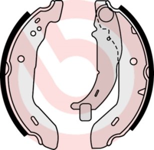 Szczęki hamulcowe BREMBO S50503 1684200220