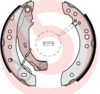 Szczęki hamulcowe BREMBO S61526 4241L0