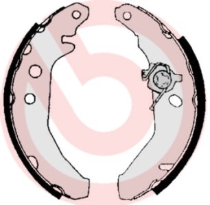 Szczęki hamulcowe BREMBO S24516 6183876