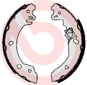 Szczęki hamulcowe BREMBO S24517 6183877