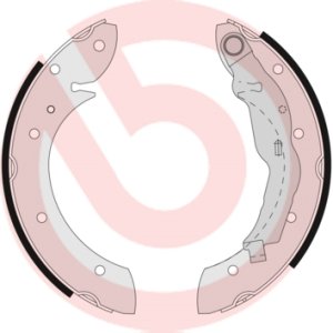 Szczęki hamulcowe BREMBO S68521 7701204883