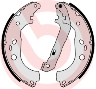 Szczęki hamulcowe BREMBO S24534 1347420