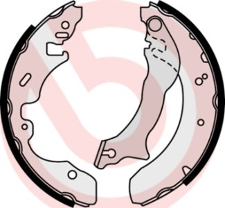 Szczęki hamulcowe BREMBO S24535 7055297