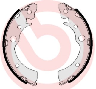 Szczęki hamulcowe BREMBO S28505 43153SB2003