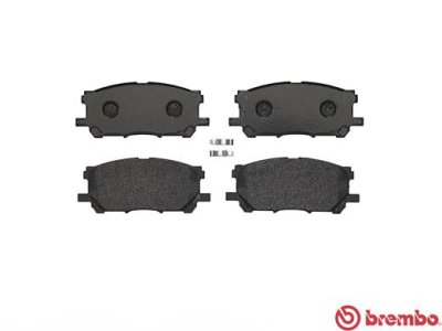 Klocki hamulcowe BREMBO P83067 23989168