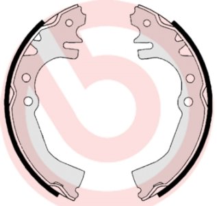 Szczęki hamulcowe BREMBO S16513 449587215